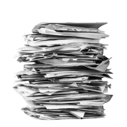 Una pila de textos